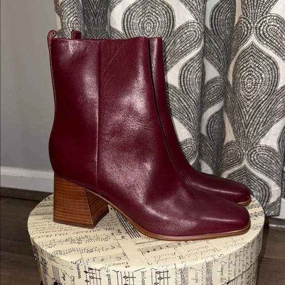 Marc Fisher Floria Square Toe Bootie - Picture 2 of 8